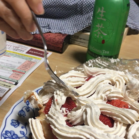 クリスマスケーキ（＾ω＾）の画像