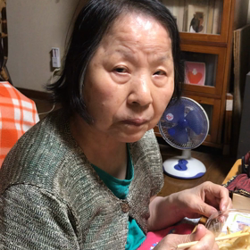 お母さんと夜ご飯（＾ω＾）の画像