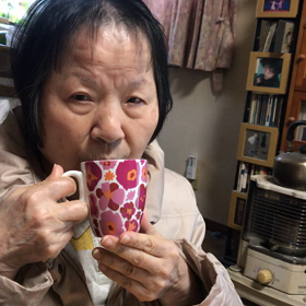お母さんに（＾ω＾）の画像