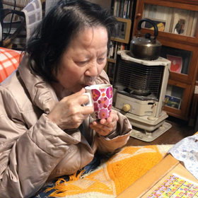 お母さんに（＾ω＾）の画像