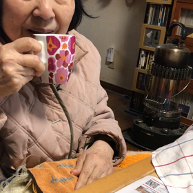 お母さんに（＾ω＾）の画像