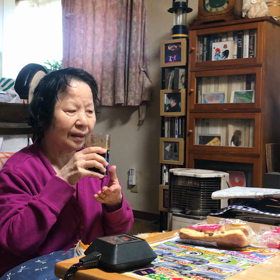 お母さんに（＾ω＾）の画像