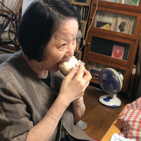 お母さんに（＾ω＾）の画像