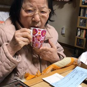 お母さんに（＾ω＾）の画像