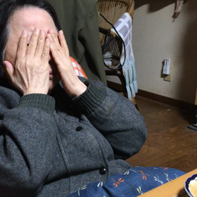 お母さんと（＾ω＾）の画像