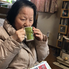 お母さんに（＾ω＾）の画像