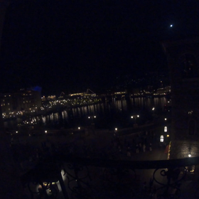 ディズニーシー閉園前後のタイムラプスの画像