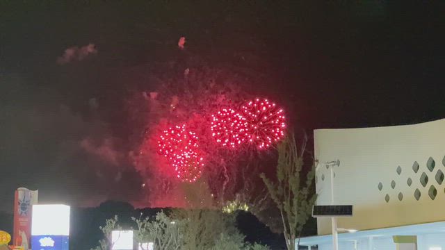 今年最後の花火かも。の記事動画