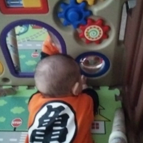 Baby☆生後146日目＊4m23d(１人遊び)の画像