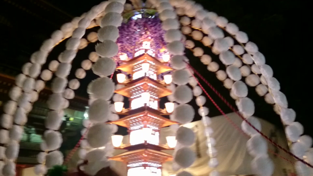 池上本門寺の御会式の記事動画