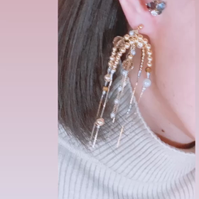 chandelier series ゴールドの画像