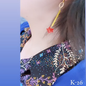 サンゴのアクセサリーの画像