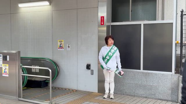 北本駅　選挙戦９日目　朝のご挨拶の記事動画