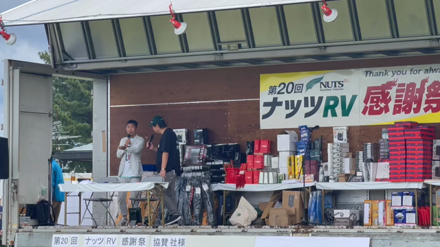 ナッツRV感謝祭へ♪(๑ᴖ◡ᴖ๑)♪の記事動画