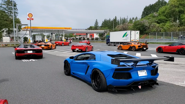 超～貴重☆走っているフェラーリF50を撮ったよ～！！の記事動画