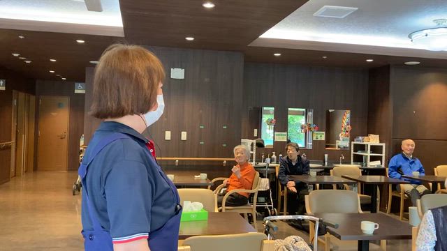 食堂から聞こえてきた、元気な声の記事動画