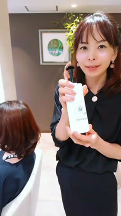 ヘアミルク使い方動画①～③の記事動画