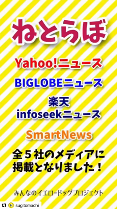 先月の記事は有名メディア5社にて 記事になりましたの記事動画