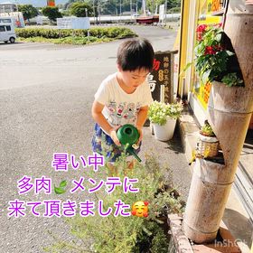 玄関でお出迎えしますの画像