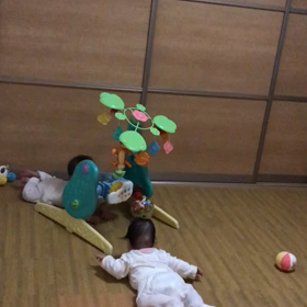 二人でお話しの画像