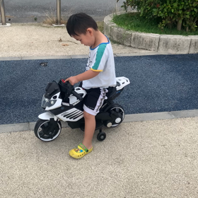 禮君！バイクデビュー！の画像