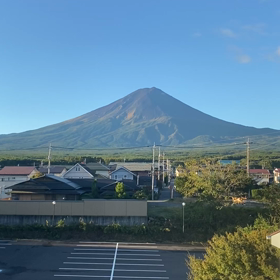 富士山の麓からの画像