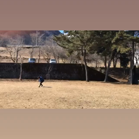 休日のある日　ゴロ捕球の画像