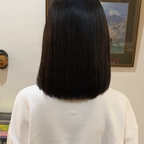 サラサラストレートの画像