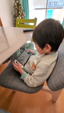 幼稚園児の冬休み　帰省に備えるの記事動画