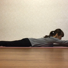 お家で簡単ストレッチ14の画像