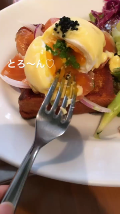 【食レポ】またリピートしたい！恵比寿のおすすめランチは●●にエッグベネディクト？！の記事動画