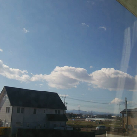 今日も、風邪が強い！の画像