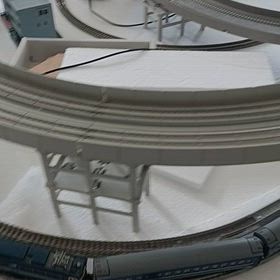鉄道模型引越ししてやっと仮運転の画像
