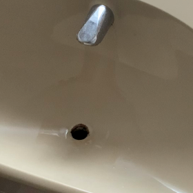 トイレ故障の画像