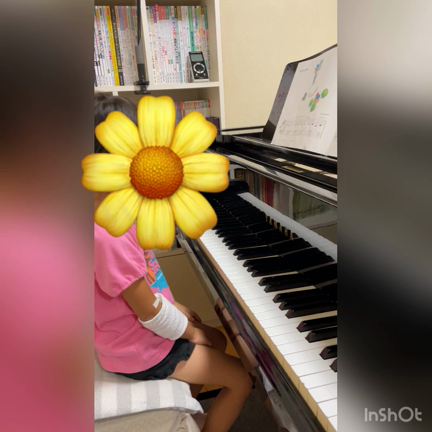 もののけ姫の曲が弾きたい年長ちゃん♫茂原市おおわくピアノ・リトミック教室【M’sピアノ】の記事動画