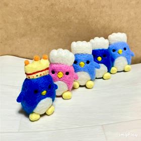 羊毛フェルト作家もふだもふお　8/1（土）おやつ工房ぺんぎん「もふおの日」出店です！の画像