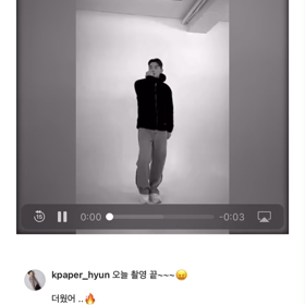 ジヒョンから撮影のインスタ♡の画像