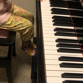 Fちゃん(5歳)のレッスン風景よりの画像