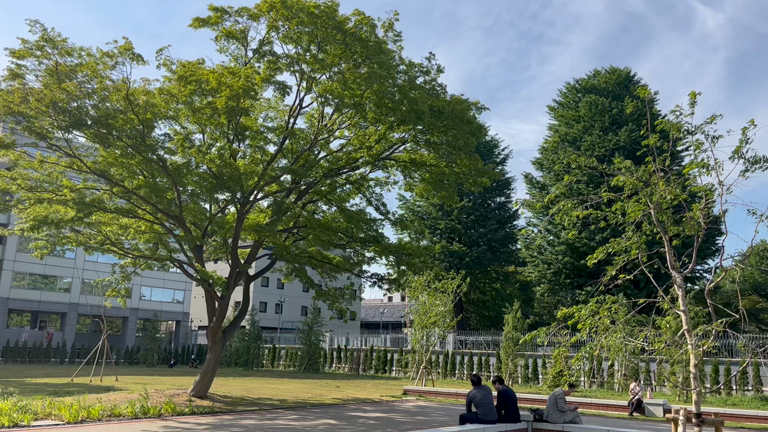 ここはイギリス？　英国大使館跡地の記事動画