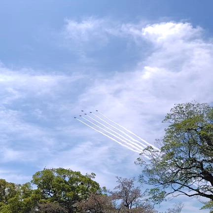熊本地震復興飛翔祭★ブルーインパルスの記事動画