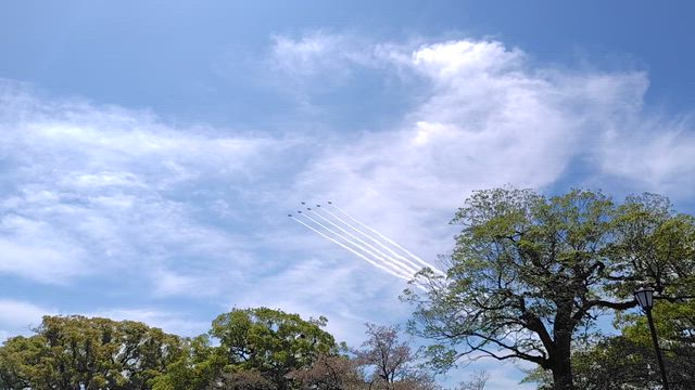 熊本地震復興飛翔祭★ブルーインパルスの記事動画