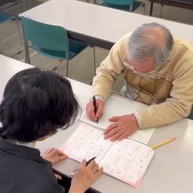 ボールペン＆筆ペン習字(土昼)の講座風景紹介★の画像