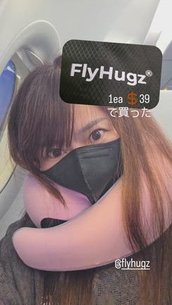 インスタ広告で衝動買い！【FlyHugzネックピロー】旅が変わる神アイテム・2025ベストバイの記事動画