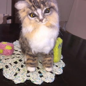 羊毛猫ちゃんSOLDOUTの画像