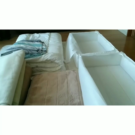 【IKEA】衣替えにオススメ動画　布団収納の記事動画
