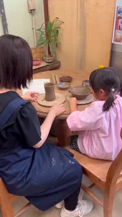 陶芸家⭐職業体験⭐兵庫県尼崎もんた工房の記事動画