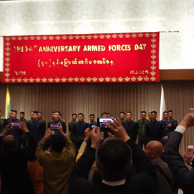ミャンマー国  軍創立74周年記念式典で感じた親日度の高さの画像