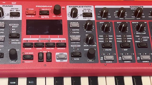 nord electro6D OLED交換の記事動画