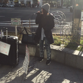 名古屋 名駅 路上ライブの画像