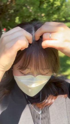 カット後のヘアピースの記事動画